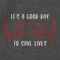 ItS A Good Day To Save Lives Nursing School Nurses Vector Backpack