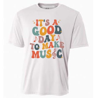 Its A Good Day To Make Music Teacher Cooling Performance Crew T-Shirt