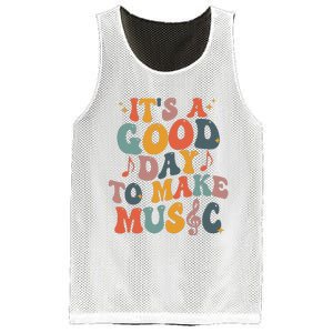 Its A Good Day To Make Music Teacher Mesh Reversible Basketball Jersey Tank