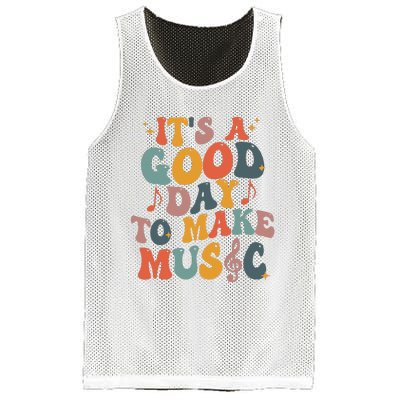 Its A Good Day To Make Music Teacher Mesh Reversible Basketball Jersey Tank