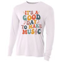 Its A Good Day To Make Music Teacher Cooling Performance Long Sleeve Crew