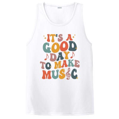 Its A Good Day To Make Music Teacher PosiCharge Competitor Tank