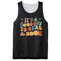 Its A Good Day To Read Book Funny Library Reading Lovers Gift Mesh Reversible Basketball Jersey Tank