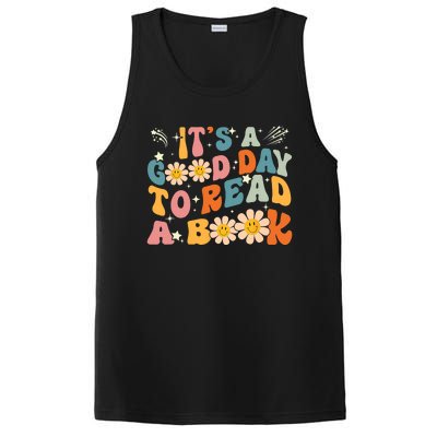 Its A Good Day To Read Book Funny Library Reading Lovers Gift PosiCharge Competitor Tank