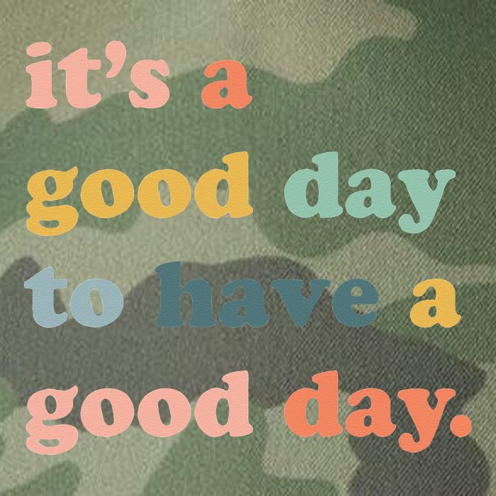It's A Good Day To Have A Good Day Inspirational Quote Legacy Tie Dye Trucker Hat