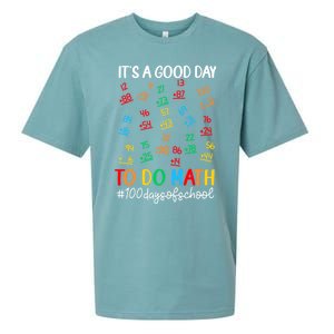 It's A Good Day To Do Math Happy 100 Days Of School Smarter Gift Sueded Cloud Jersey T-Shirt