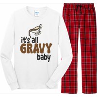 Its All Gravy Baby Funny Thanksgiving Long Sleeve Pajama Set