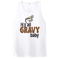 Its All Gravy Baby Funny Thanksgiving PosiCharge Competitor Tank