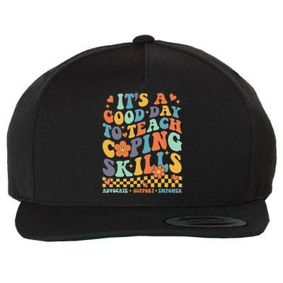 It's A Good Day To Teach Coping Skills Social Worker Wool Snapback Cap