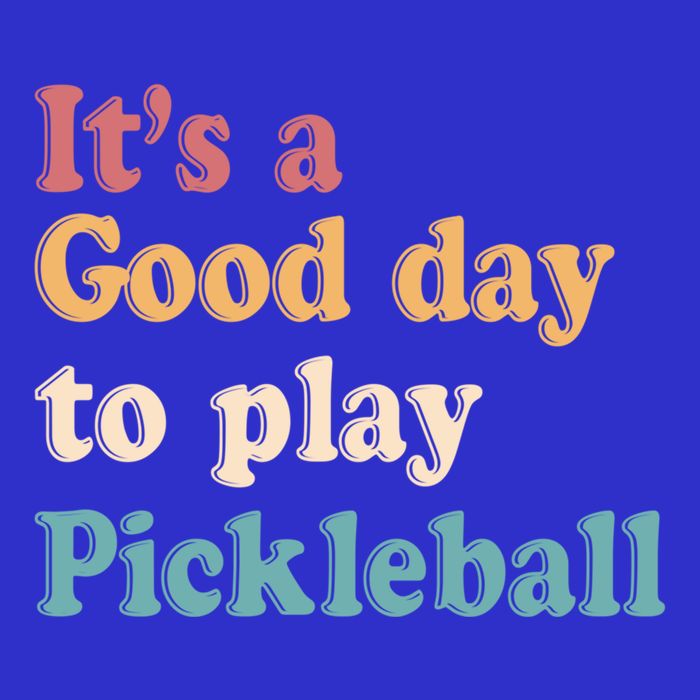 ItS A Good Days To Play Pickleball Lover Paddleball Sports Gift 16 in Basic Backpack