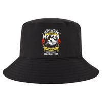 I Asked God To Make Me A Better Man He Sent Me My Son Cool Comfort Performance Bucket Hat