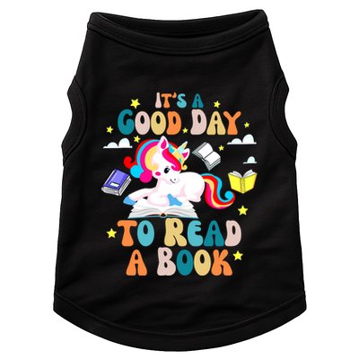ItS A Good Day To Read Book Day Costumes Bookworm Doggie Tank
