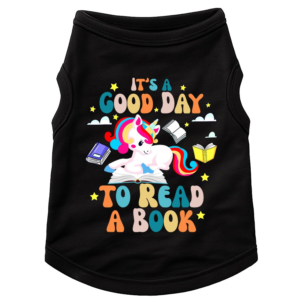ItS A Good Day To Read Book Day Costumes Bookworm Doggie Tank