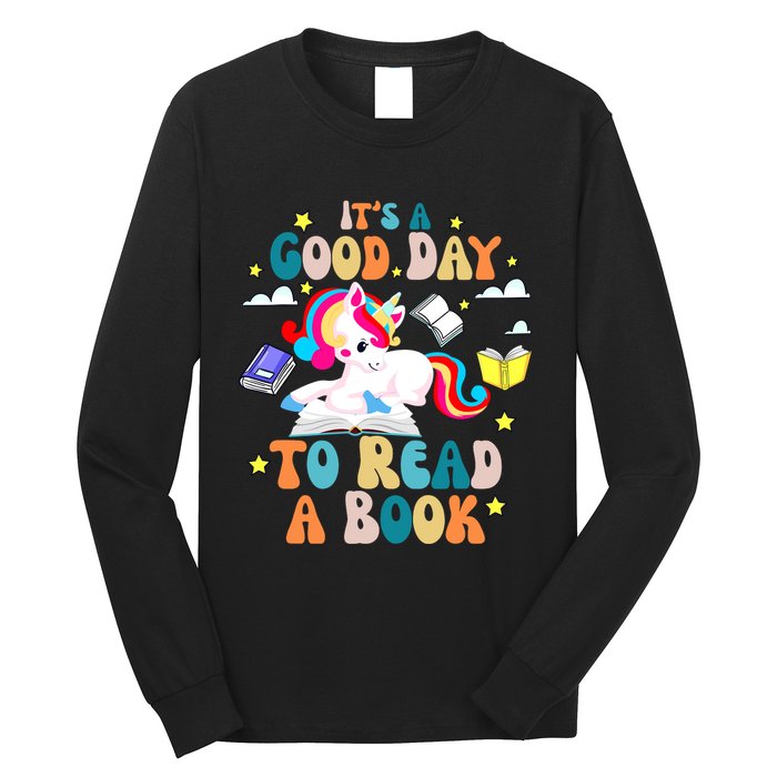 ItS A Good Day To Read Book Day Costumes Bookworm Long Sleeve Shirt