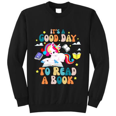 ItS A Good Day To Read Book Day Costumes Bookworm Sweatshirt