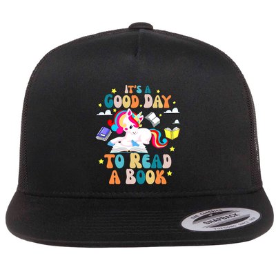 ItS A Good Day To Read Book Day Costumes Bookworm Flatbill Hat