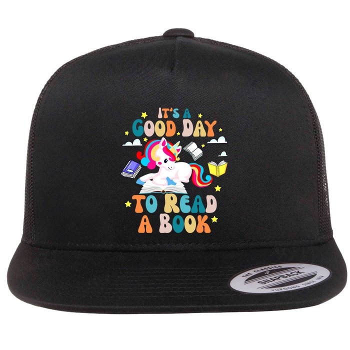 ItS A Good Day To Read Book Day Costumes Bookworm Flatbill Hat