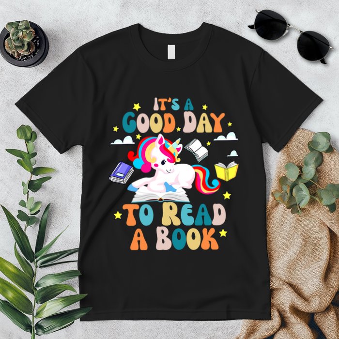 ItS A Good Day To Read Book Day Costumes Bookworm Premium T-Shirt