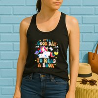 ItS A Good Day To Read Book Day Costumes Bookworm Womens Tank Top