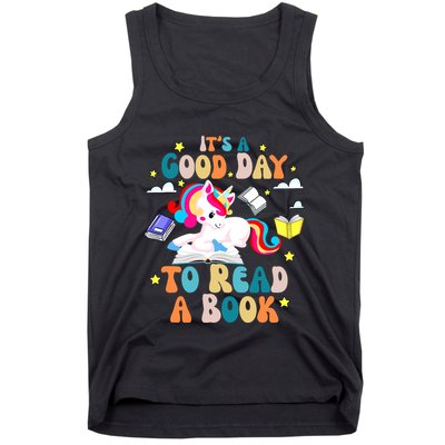 ItS A Good Day To Read Book Day Costumes Bookworm Tank Top