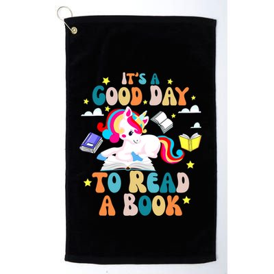 ItS A Good Day To Read Book Day Costumes Bookworm Golf Towel