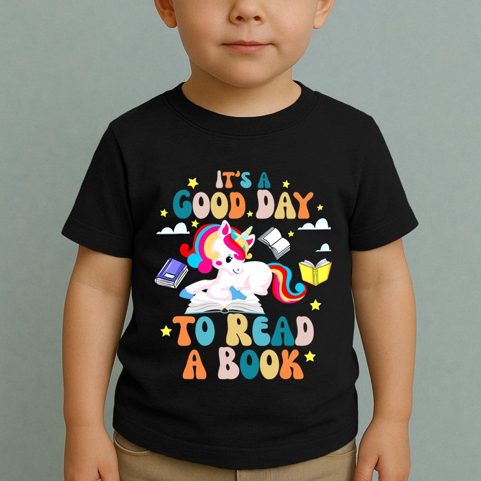 ItS A Good Day To Read Book Day Costumes Bookworm Toddler T-Shirt