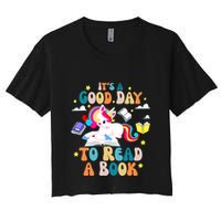 ItS A Good Day To Read Book Day Costumes Bookworm Crop Top