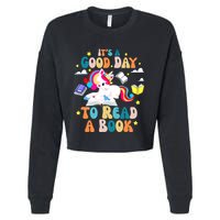 ItS A Good Day To Read Book Day Costumes Bookworm Cropped Pullover Crew