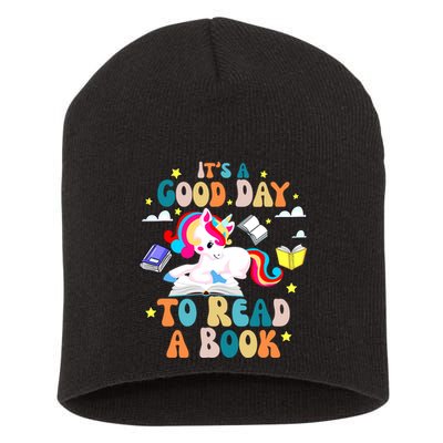 ItS A Good Day To Read Book Day Costumes Bookworm Short Acrylic Beanie