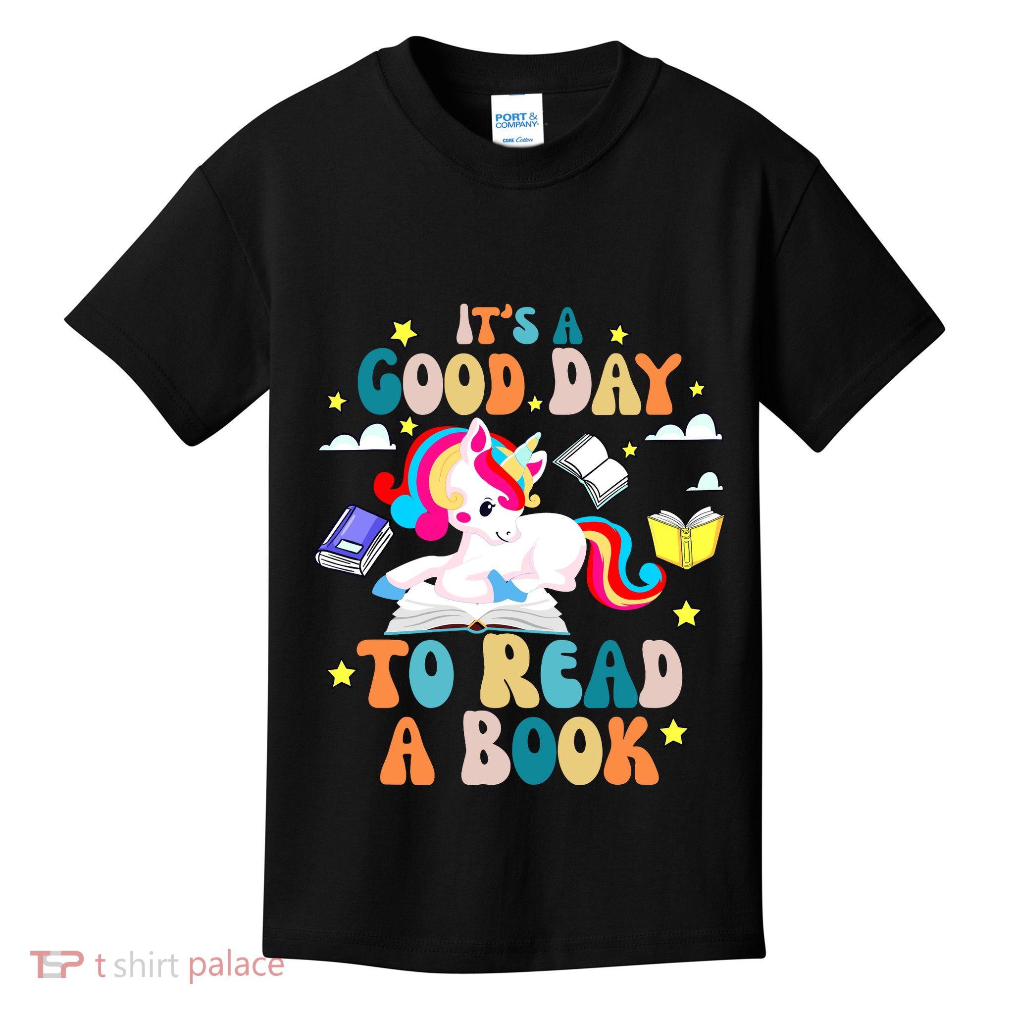 ItS A Good Day To Read Book Day Costumes Bookworm Kids T-Shirt