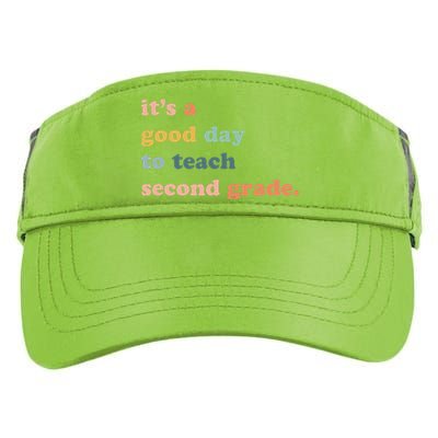 It's A Good Day To Teach Second Grade, 2nd Grade Teacher Adult Drive Performance Visor