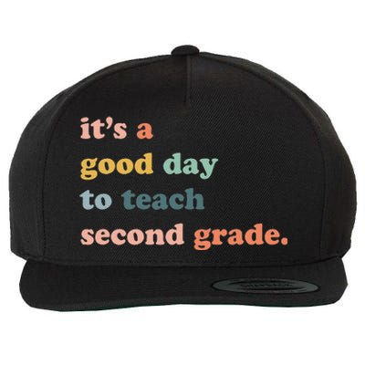 It's A Good Day To Teach Second Grade, 2nd Grade Teacher Wool Snapback Cap