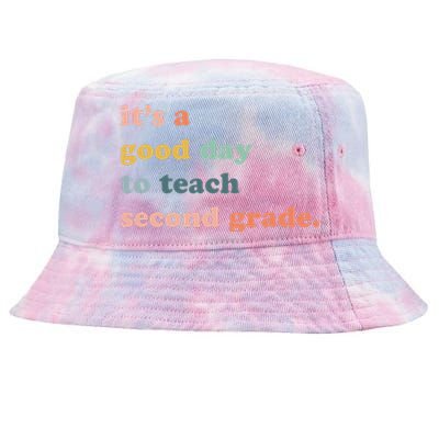 It's A Good Day To Teach Second Grade, 2nd Grade Teacher Tie-Dyed Bucket Hat