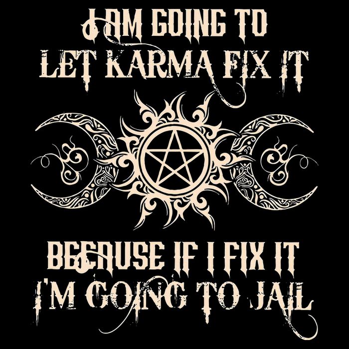 I Am Going To Let Karma Fix It Because If I Fix It 7-Panel Snapback Hat