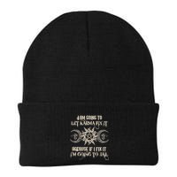 I Am Going To Let Karma Fix It Because If I Fix It Knit Cap Winter Beanie