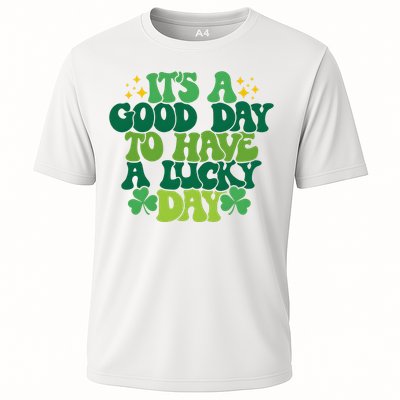 ItS A Good Day To Have A Lucky Day Patricks Day Cooling Performance Crew T-Shirt