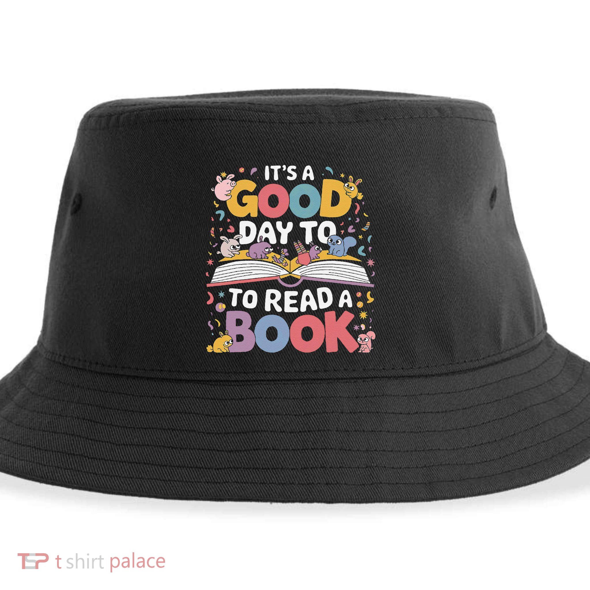 Its A Good Day To Read Book Across America Sustainable Bucket Hat