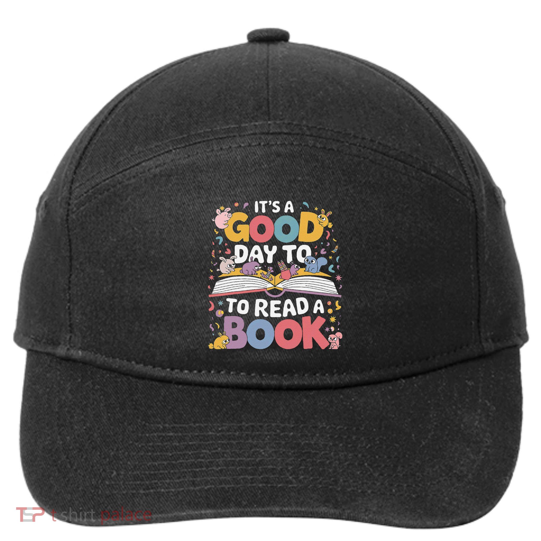 Its A Good Day To Read Book Across America 7-Panel Snapback Hat
