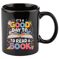 Its A Good Day To Read Book Across America 11oz C Handle Ceramic Mug