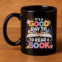 Its A Good Day To Read Book Across America 11oz C Handle Ceramic Mug