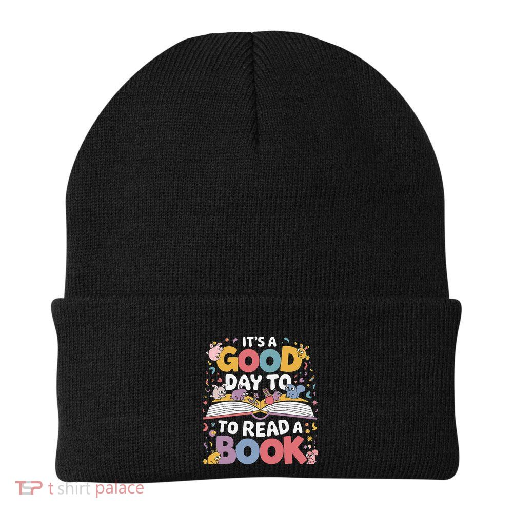 Its A Good Day To Read Book Across America Beanie