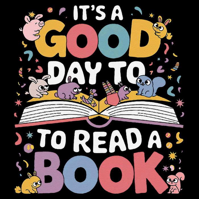 Its A Good Day To Read Book Across America Poster