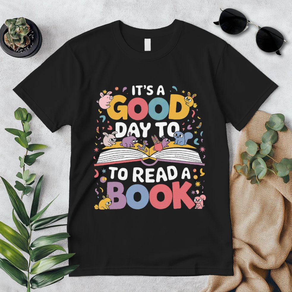 Its A Good Day To Read Book Across America Premium T-Shirt
