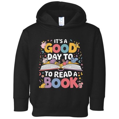 Its A Good Day To Read Book Across America Toddler Hoodie