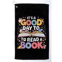 Its A Good Day To Read Book Across America Golf Towel