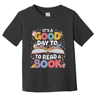 Its A Good Day To Read Book Across America Toddler T-Shirt