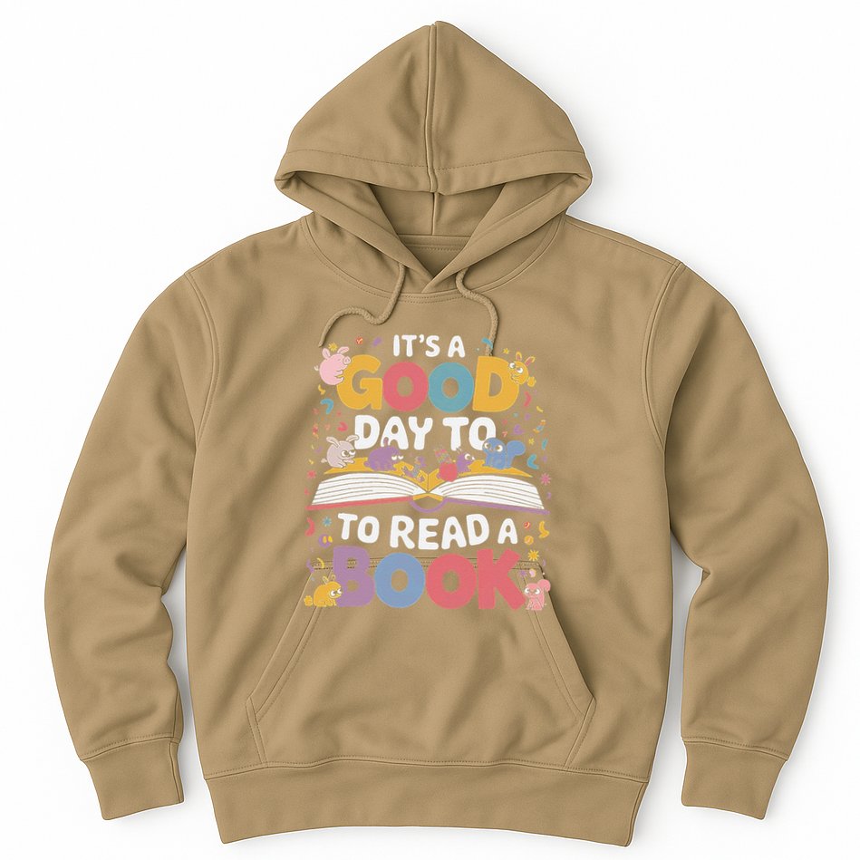 Its A Good Day To Read Book Across America Hoodie