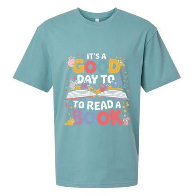 Its A Good Day To Read Book Across America Sueded Cloud Jersey T-Shirt