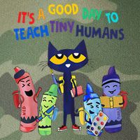 Its A Good Day To Teach Tiny Humans Cat Teacher Lover Legacy Tie Dye Trucker Hat