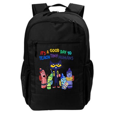 Its A Good Day To Teach Tiny Humans Cat Teacher Lover Backpack